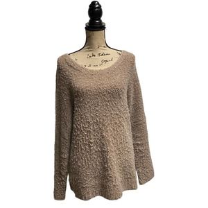 ANTHROPOLOGIE Sleeping on Snow Merino Wool Baby Alpaca Blend Sweater Medium